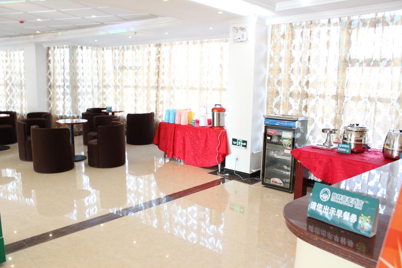 Greentree Inn Shanghai Expo Site South Yanggao Road Subway Station Express Hotel Luaran gambar